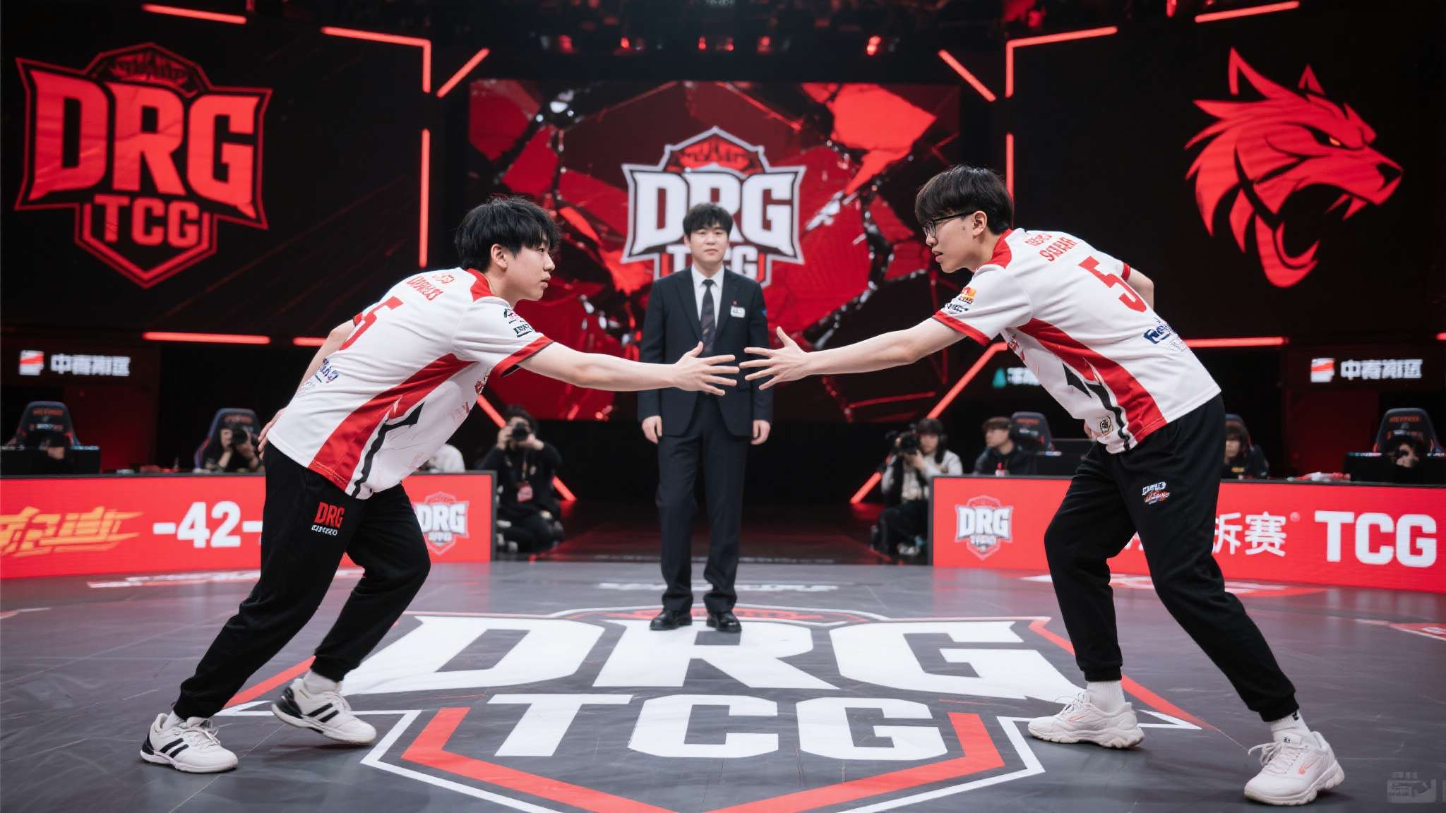 赛后]DRG 4-2 TCG：双前排互相拆火，DRG拒绝抢七迎战红狼败者